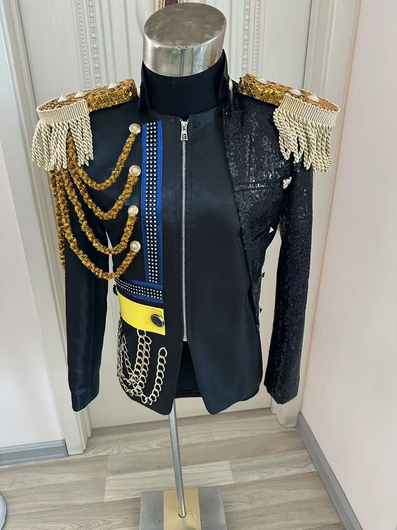 Men'S Formal Wear - 새로운 남성 태슬 로얄 재킷 웨딩