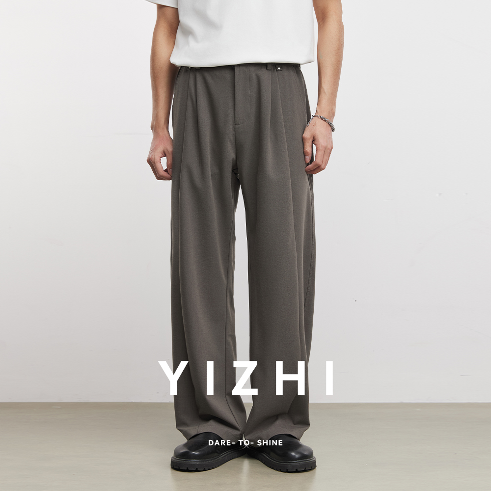 Men'S Formal Wear - 220g 직조 원단 시미터 캐주얼 팬츠