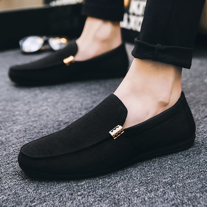 Men'S Formal Party Wear Shoes - 남성 캐주얼 신발 캔버스 슬립 남성