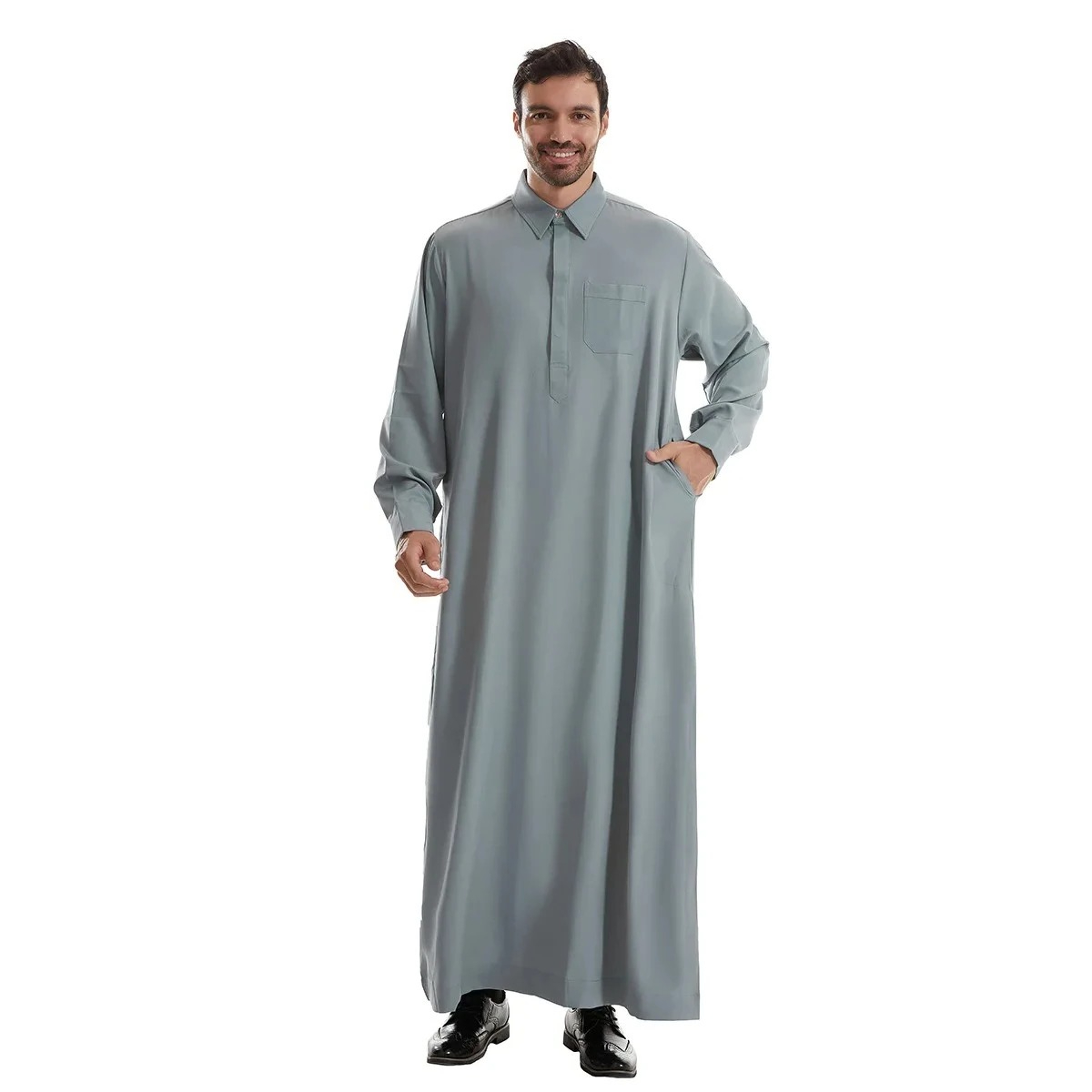 Men Formal Wear Dubai - 남성 주바 토브 남성용 긴 셔츠