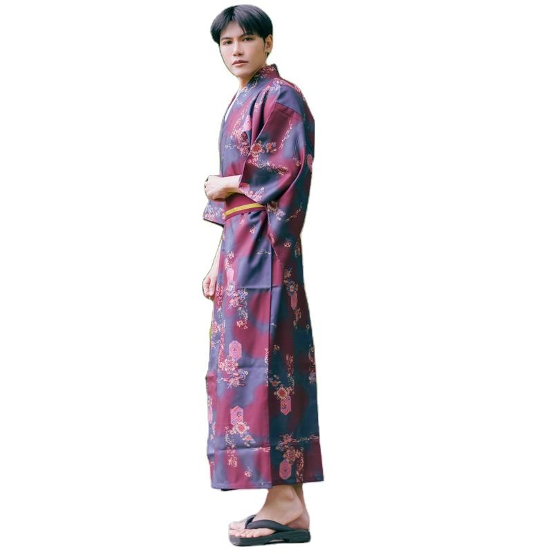 Men'S Formal Ethnic Wear - 남성 전통 사무라이 신사 기모노, 일본