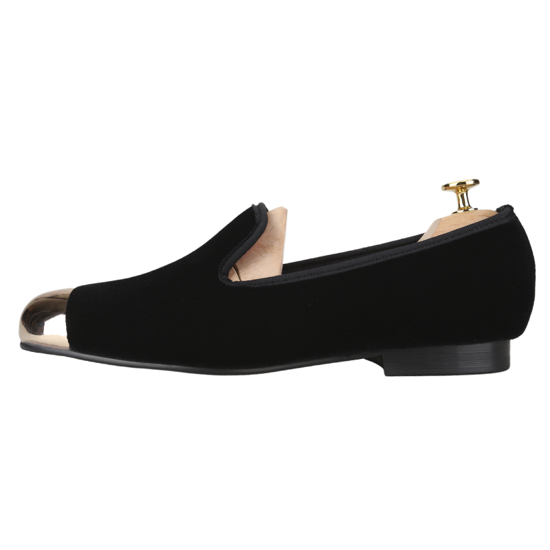 Piergitar 클래식 모델 블랙 벨벳 슬립 온 슬리 - Men'S Formal Party Wear Shoes 리뷰 및 가격