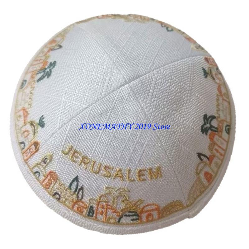 F42F 수공예 면화 라운드 Yarmulke 모자 매일 - Men'S Formal Ethnic Wear 리뷰 및 가격