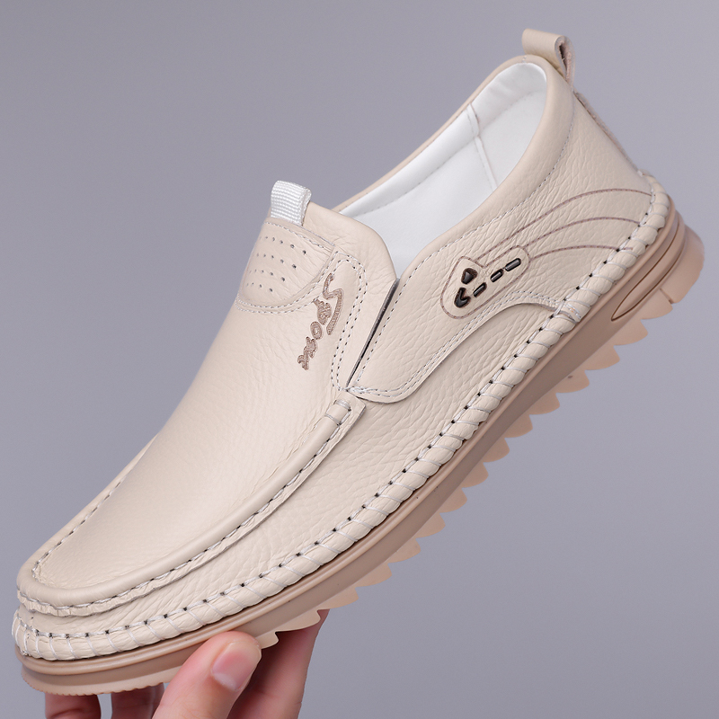 정품 소가죽 비즈니스 캐주얼 가죽 신발 남성 패션 편안 - Men Formal Wear With Sneakers 리뷰 및 가격