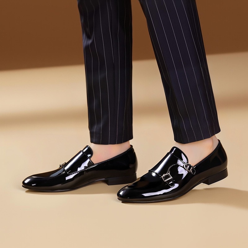 Piergitar 패션 파티/쇼 정장 슬립 온 로퍼 플 - Men'S Formal Wear 리뷰 및 가격
