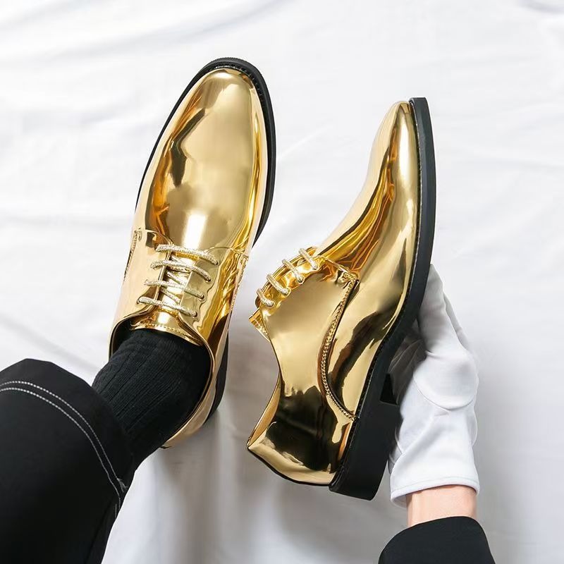 남성용 데일리 포인티드 가죽 구두, 비즈니스 공연, 파 - Men'S Formal Party Wear Shoes 리뷰 및 가격