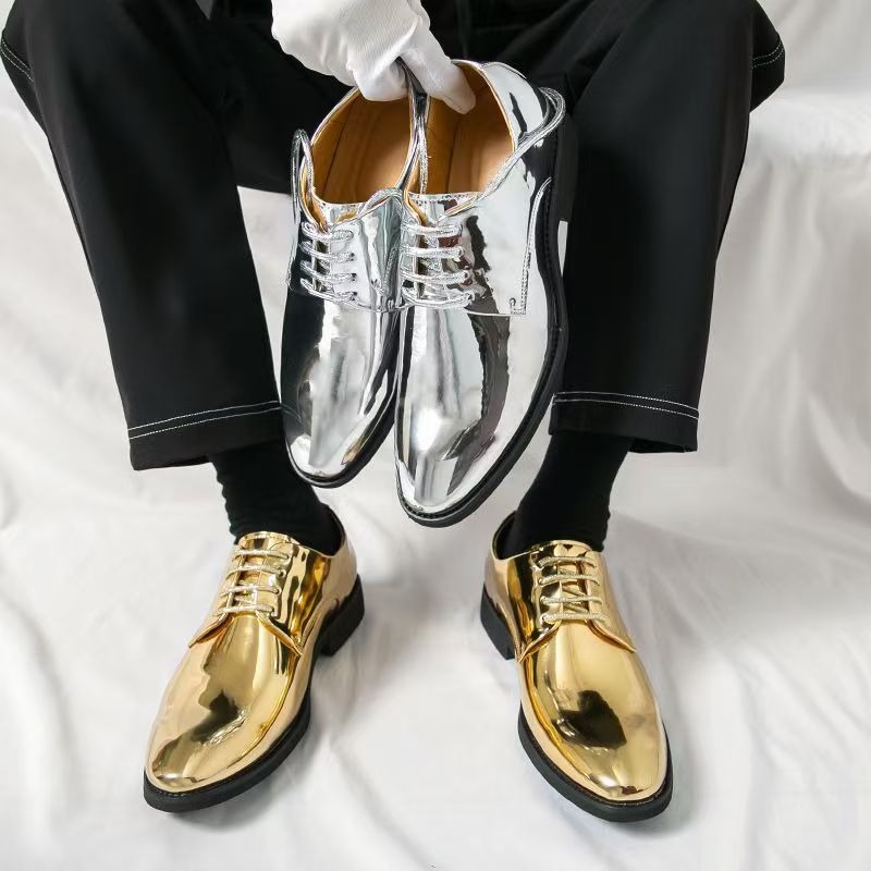 남성용 데일리 포인티드 가죽 구두, 비즈니스 공연, 파 - Men'S Formal Party Wear Shoes 리뷰 및 가격